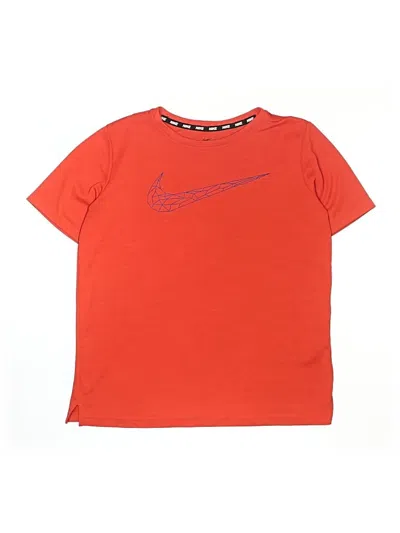 Pre-owned Nike Kids' Short Sleeve T-shirt In Red