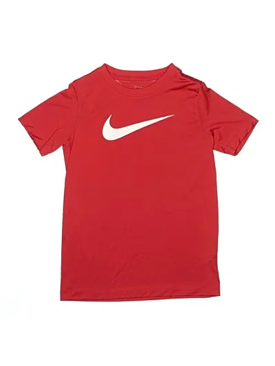 Pre-owned Nike Kids' Short Sleeve T-shirt In Red