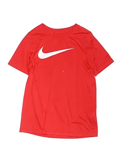 Pre-owned Nike Kids' Short Sleeve T-shirt In Red