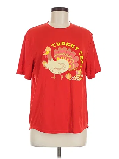 Pre-owned Nike Short Sleeve T-shirt In Red