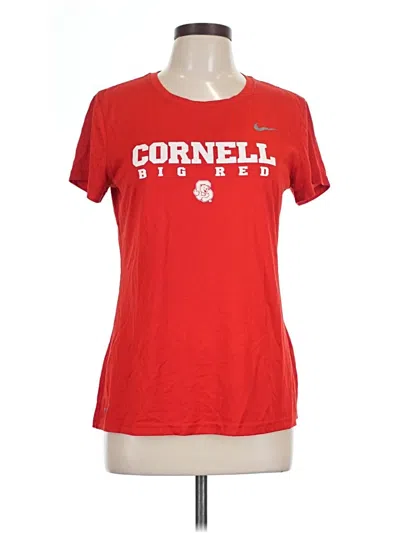 Pre-owned Nike Short Sleeve T-shirt In Red