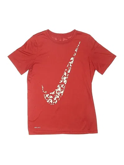 Pre-owned Nike Kids' Short Sleeve T-shirt In Red