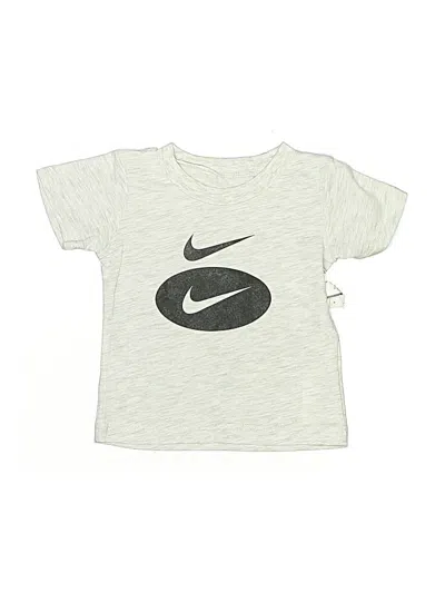 Pre-owned Nike Babies' Short Sleeve T-shirt In Silver