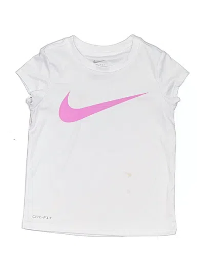 Pre-owned Nike Kids' Short Sleeve T-shirt In Silver