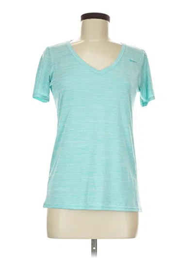 Pre-owned Nike Short Sleeve T-shirt In Teal