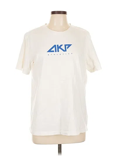 Pre-owned Nike Short Sleeve T-shirt In White