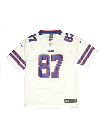 Pre-owned Nike Kids' Short Sleeve T-shirt In White