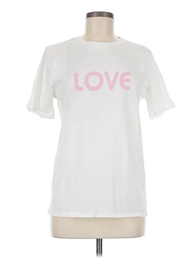 Pre-owned Nike Short Sleeve T-shirt In White