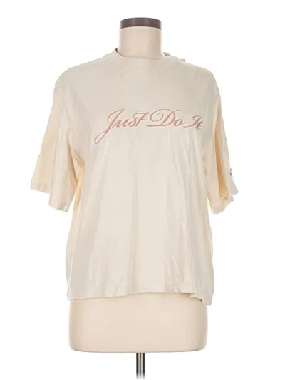 Pre-owned Nike Short Sleeve T-shirt In White