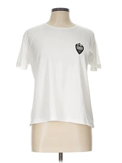 Pre-owned Nike Short Sleeve T-shirt In White
