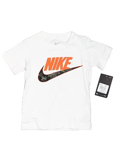 Pre-owned Nike Kids' Short Sleeve T-shirt In White