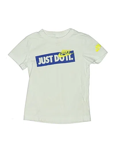 Pre-owned Nike Kids' Short Sleeve T-shirt In Yellow