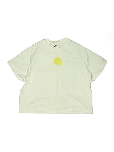 Pre-owned Nike Kids' Short Sleeve T-shirt In Yellow
