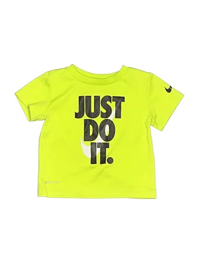 Pre-owned Nike Babies' Short Sleeve T-shirt In Yellow