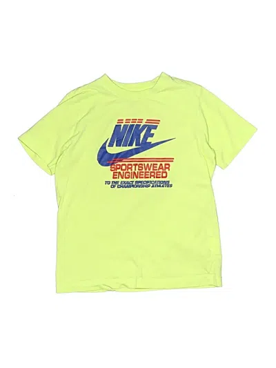 Pre-owned Nike Kids' Short Sleeve T-shirt In Yellow