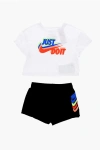 Nike Shorts And Printed T-shirt Set