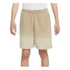 Nike Shorts Gradient Cotton Shorts 'brown Tan' In Multi
