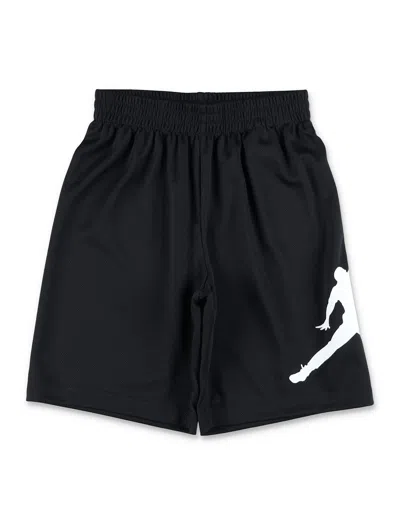 Nike Jordan Kids Jumpman Mesh Shorts In Black