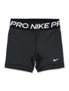 Nike Pro Dri-fit Shorts For Kids In Black