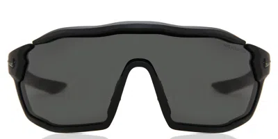 Nike Show X Rush Dz7368 010 Men's Sunglasses Black Size 158