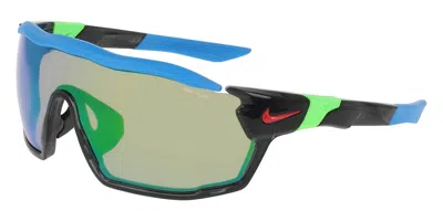 Nike Show X Rush E Dz7369 060 Men's Sunglasses Grey Size 158 In Multi