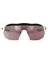 Nike Show X Rush Shield-frame Sunglasses In Brown