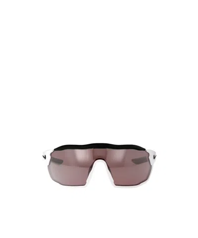 Nike Show X Rush Shield-frame Sunglasses In Brown