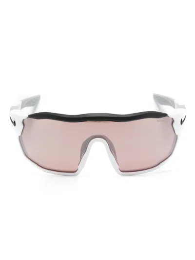 Nike Unisex Show X Rush Field Tint Sunglasses In White