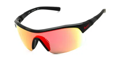 Nike Show X1 N Iu4881x 014 Occhiali Da Sole Neri Per Uomo In Black