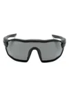 Nike Show X3 Rush Shield-frame Sunglasses In 黑色