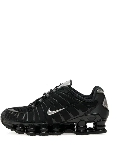 Nike Shox Logo-detail Sneakers In Black