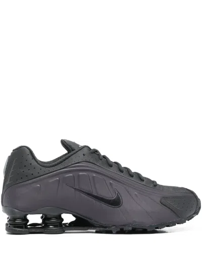Nike Shox Logo Detail Trainers In Animal Print