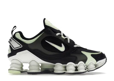 Pre-owned Nike Shox Nova (women's) Sneakers In Black/barely Volt