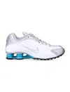 Nike Shox R4 Running Sneakers In White