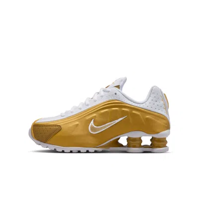 Nike Babies' Shox R4 Big Kids' Shoes In Brown