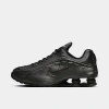 Nike Shox R4 Sneakers In Black