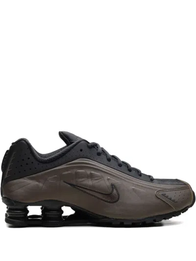 Nike Shox R4 "ironstone/off Noir/off Noir" Sneakers In Black