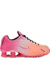Nike Shox R4 Lace-up Fastening Sneakers In Pink
