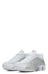Nike Wave Effect Low Top Sneakers In Silver