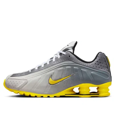 NIKE NIKE SHOX R4 SE 'VAST GREY BRIGHT CITRON'