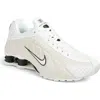 Nike Shox R4 Sneaker In Neutral
