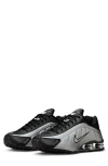Nike Shox R4 Sneaker In Black