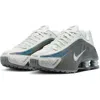 Nike Shox R4 Sneaker In Summit White/hydrangeas