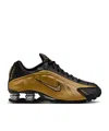 Nike Woman Sneakers Mustard Size 7.5 Synthetisches Material In Black