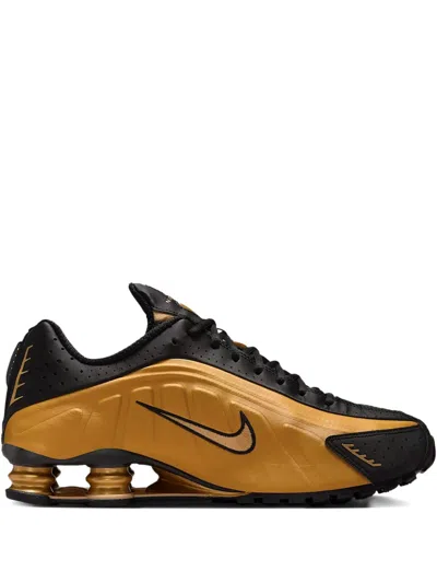 Nike Shox R4 Lace-up Sneakers In Brown