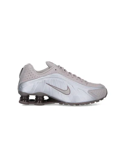 Nike "shox R4" Sneakers In Blue