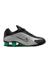 Nike Metallic Silver Sneakers In Gray