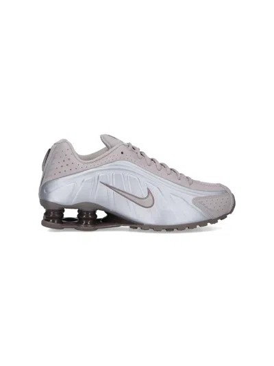 Nike Shox R4 Sneakers In Gray