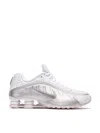 Nike Wave Effect Low Top Sneakers In White
