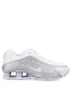 Nike Wave Effect Low Top Sneakers In Silver